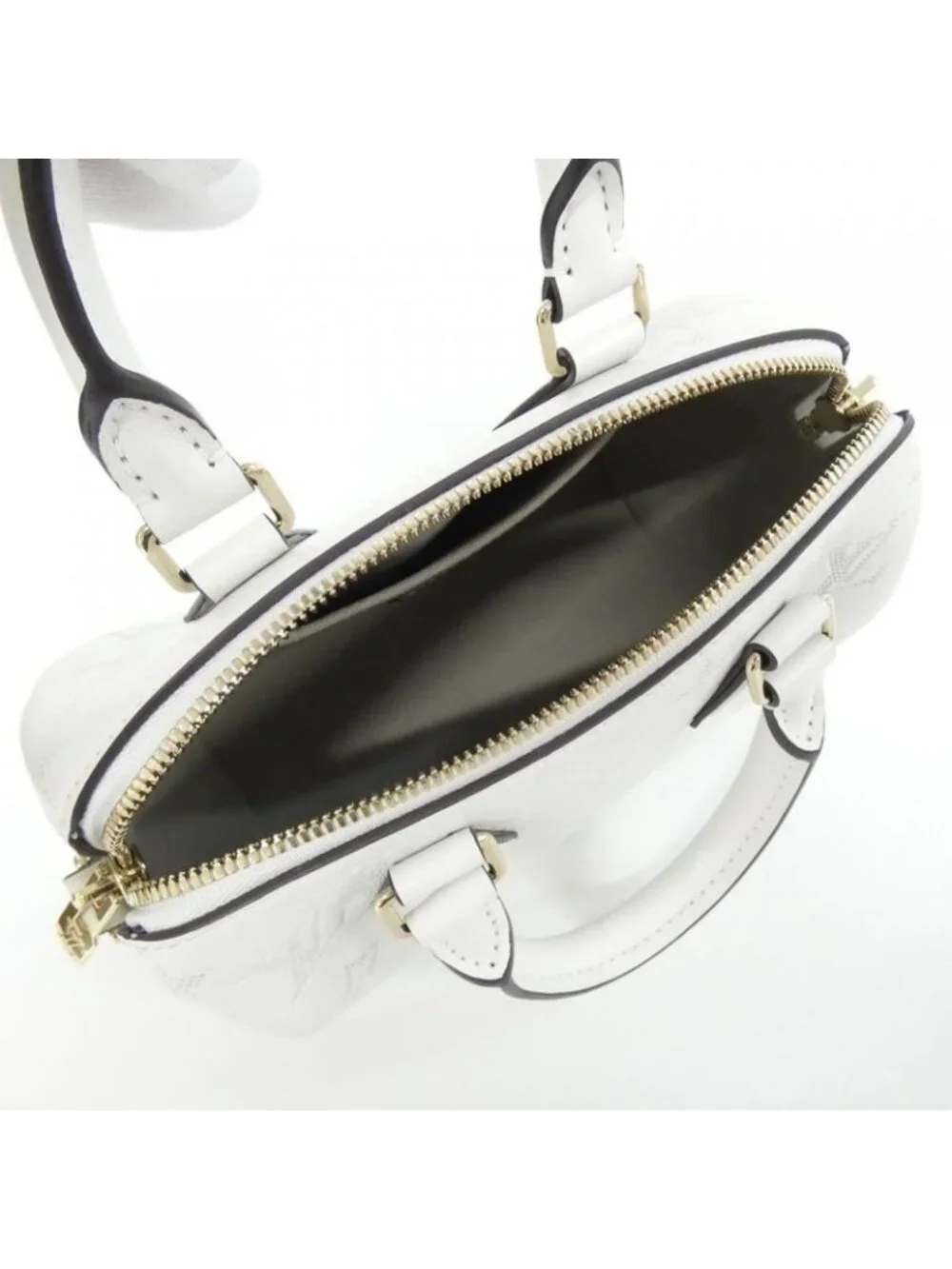 Louis Vuitton Monogram Flower Ring Speedy Bandouliere Boston Bag - Picture 7 of 7